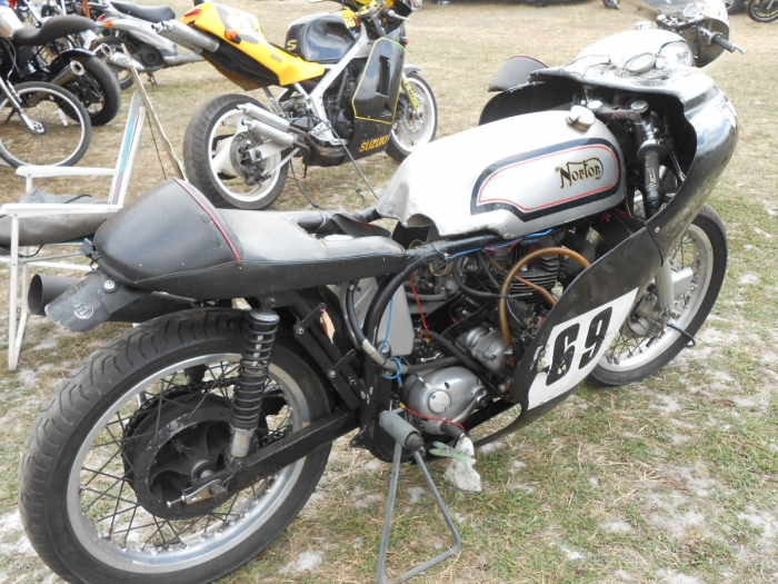 Cafe racer Montlhery Paris France motorcycle tour -